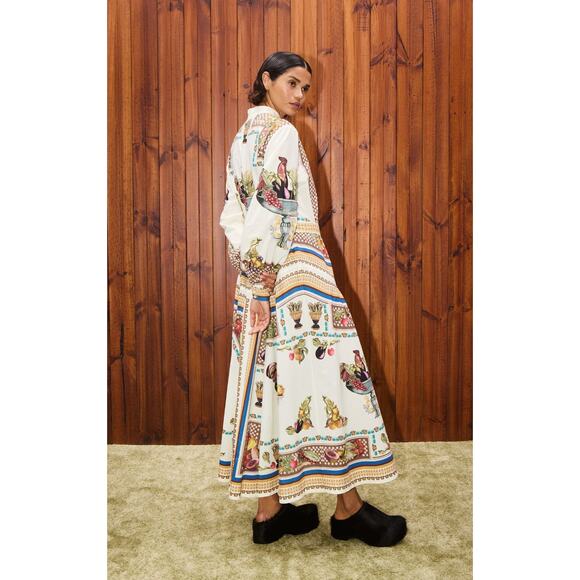 Alemais mercado shirtdress US 8 - Picture 3 of 9